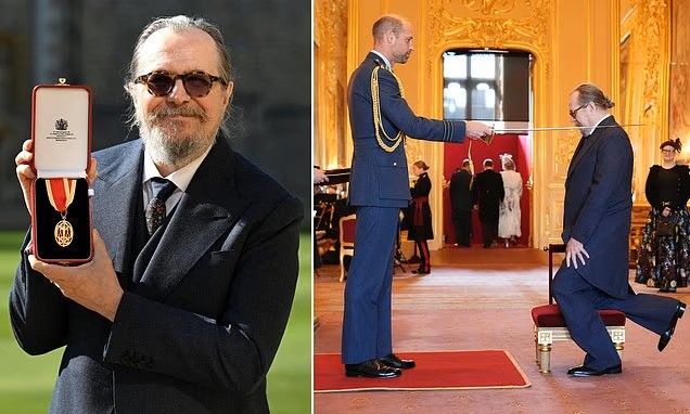 Gary Oldman odlikovan viteškim redom